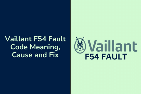 Vaillant F54 Fault Code Meaning, Cause and Fix